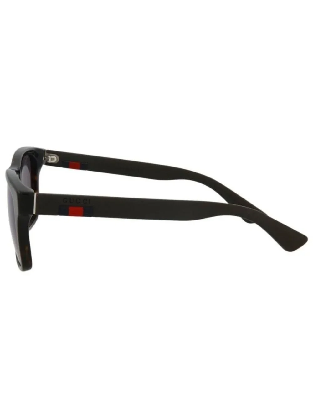 New Gucci Mens Square/Rectangle Havana Brown Blue Fashion Designer Sunglasses